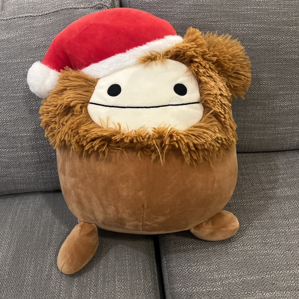 Squishmallow Benny The Bigfoot 12" - Official Kellytoy Christmas Plush With Tag
